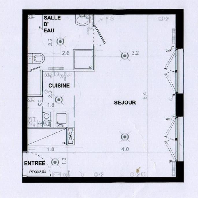 Grand Studio De 37M Carres - Rer Laplace Et Maison Des Examens A 5 Minutes A Pied Arcueil Exterior photo